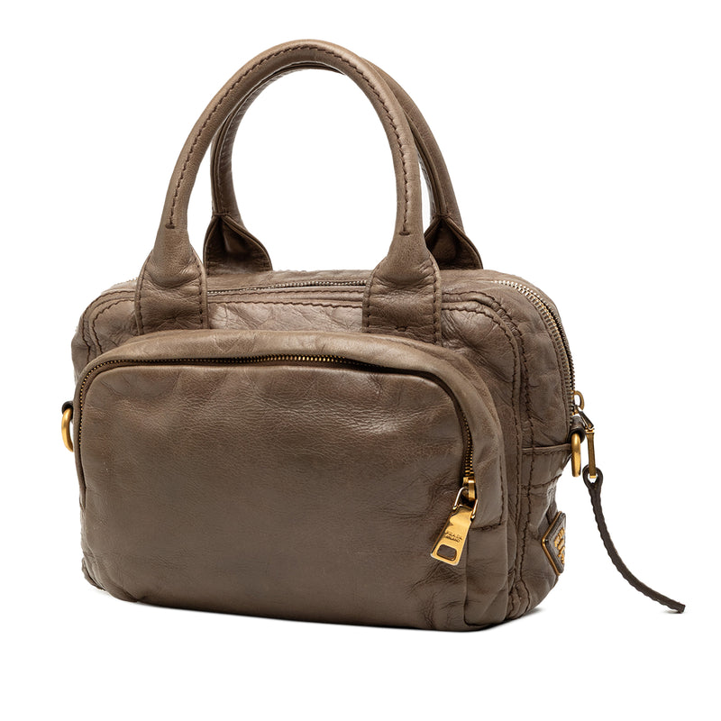 Vitello Shine Bauletto Satchel - Image 2