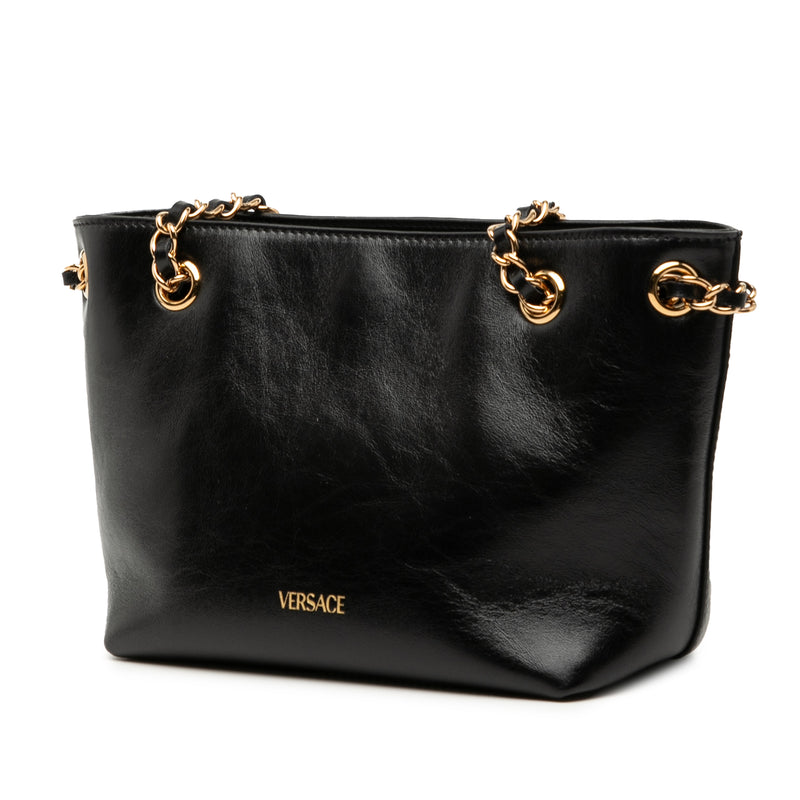 Leather La Medusa Shoulder Bag - Image 2