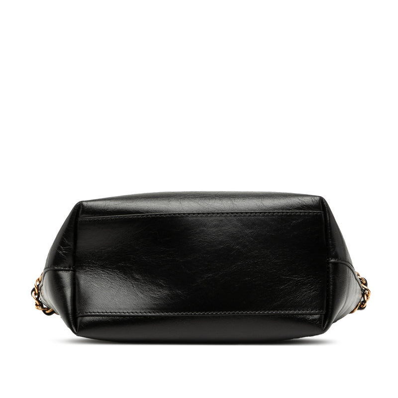 Leather La Medusa Shoulder Bag - Image 3