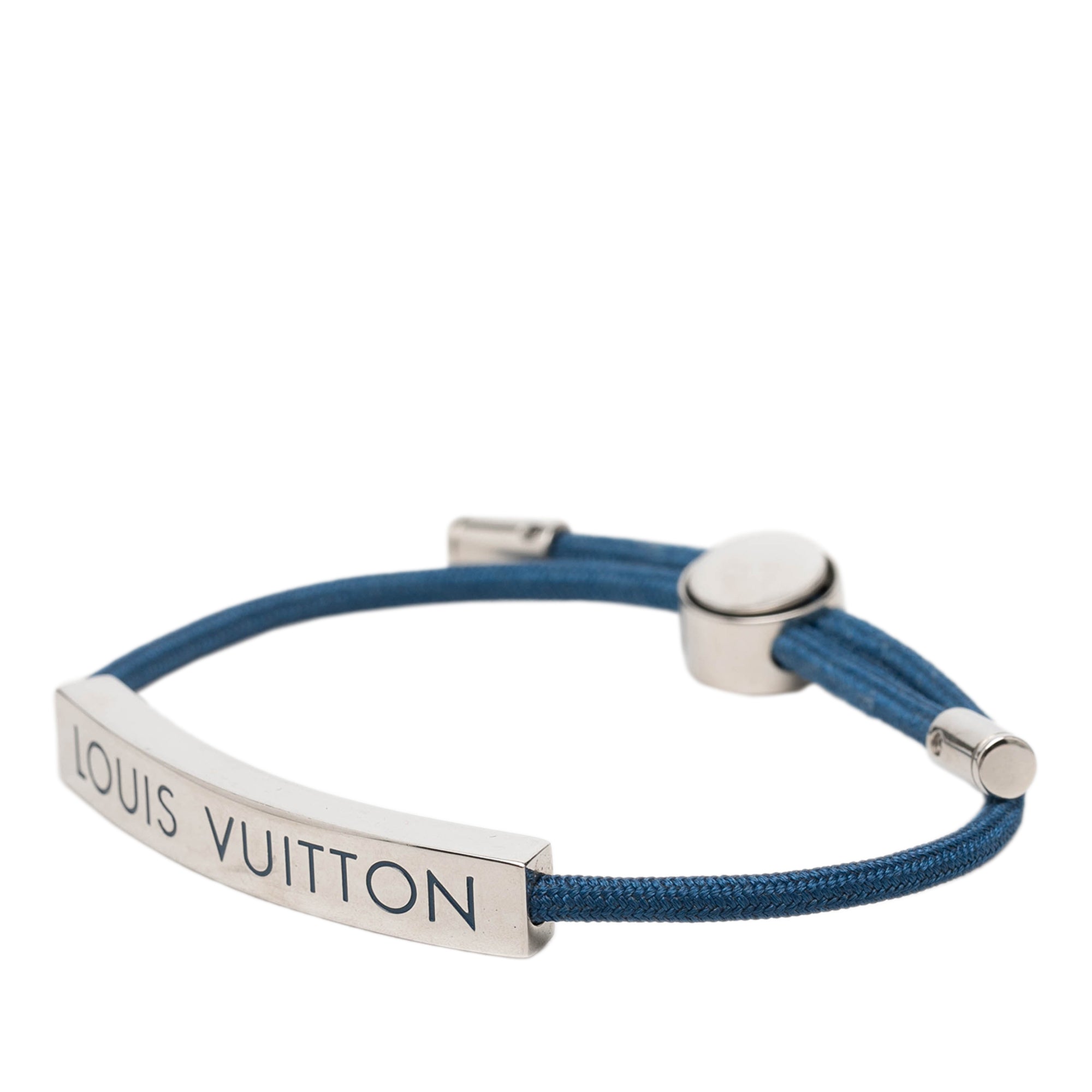Nylon and Brass LV Space Bracelet - Image 2