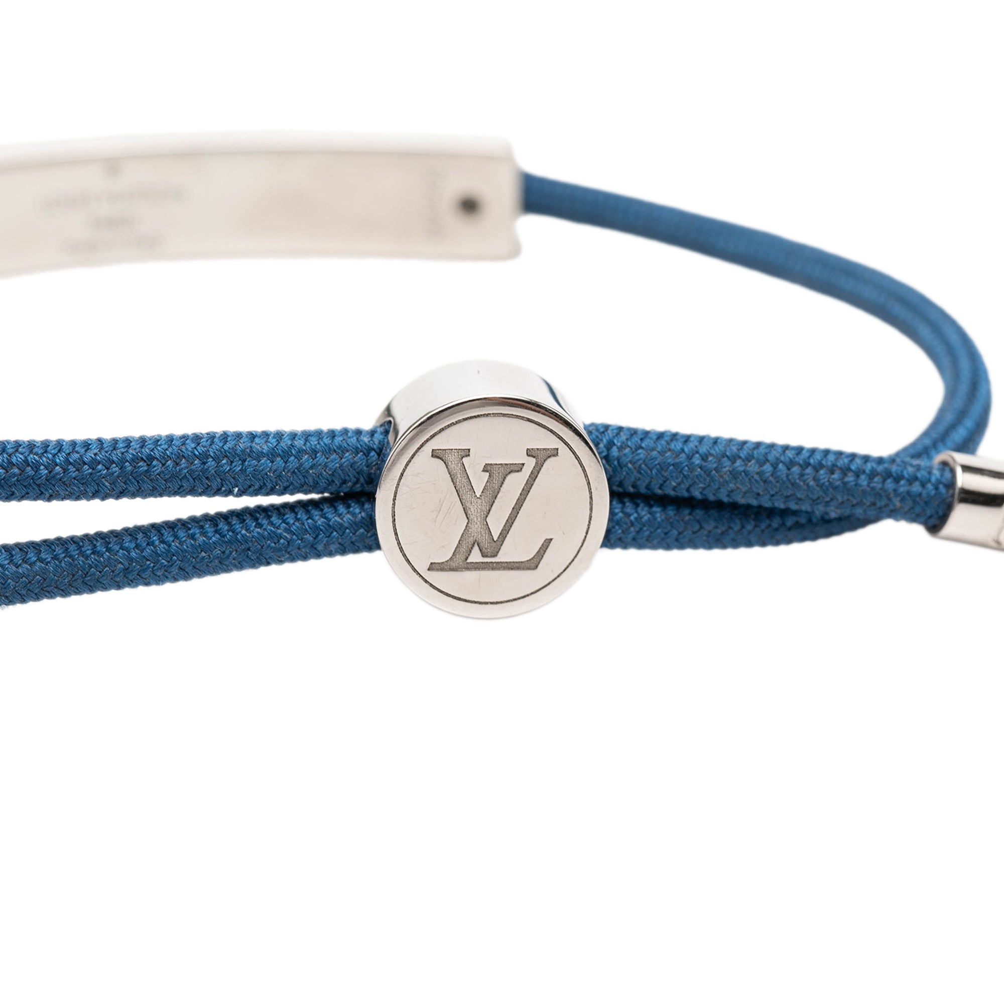 Nylon and Brass LV Space Bracelet - Image 4