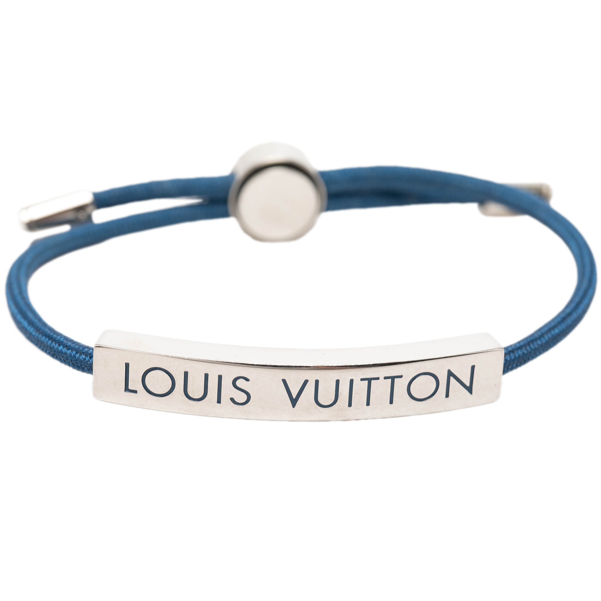 Nylon and Brass LV Space Bracelet - Image 5