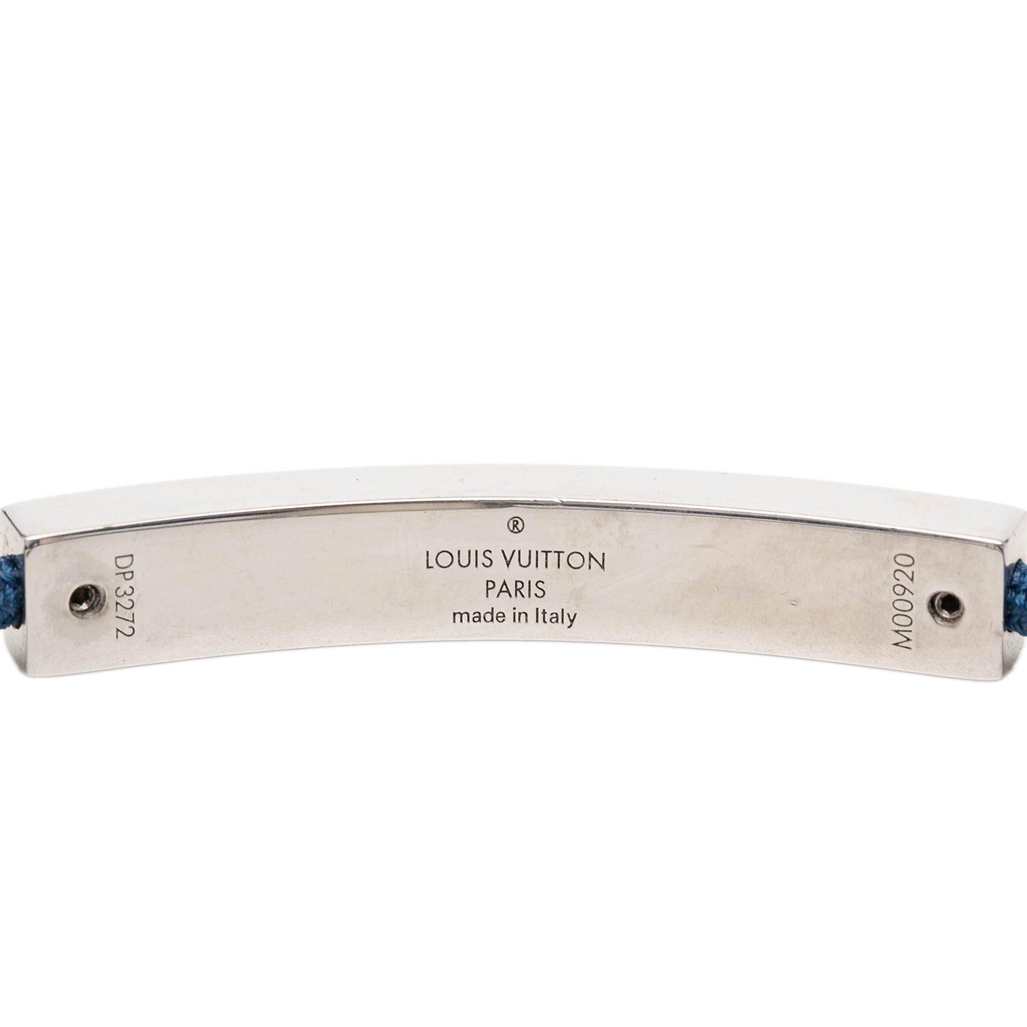 Nylon and Brass LV Space Bracelet - Image 6