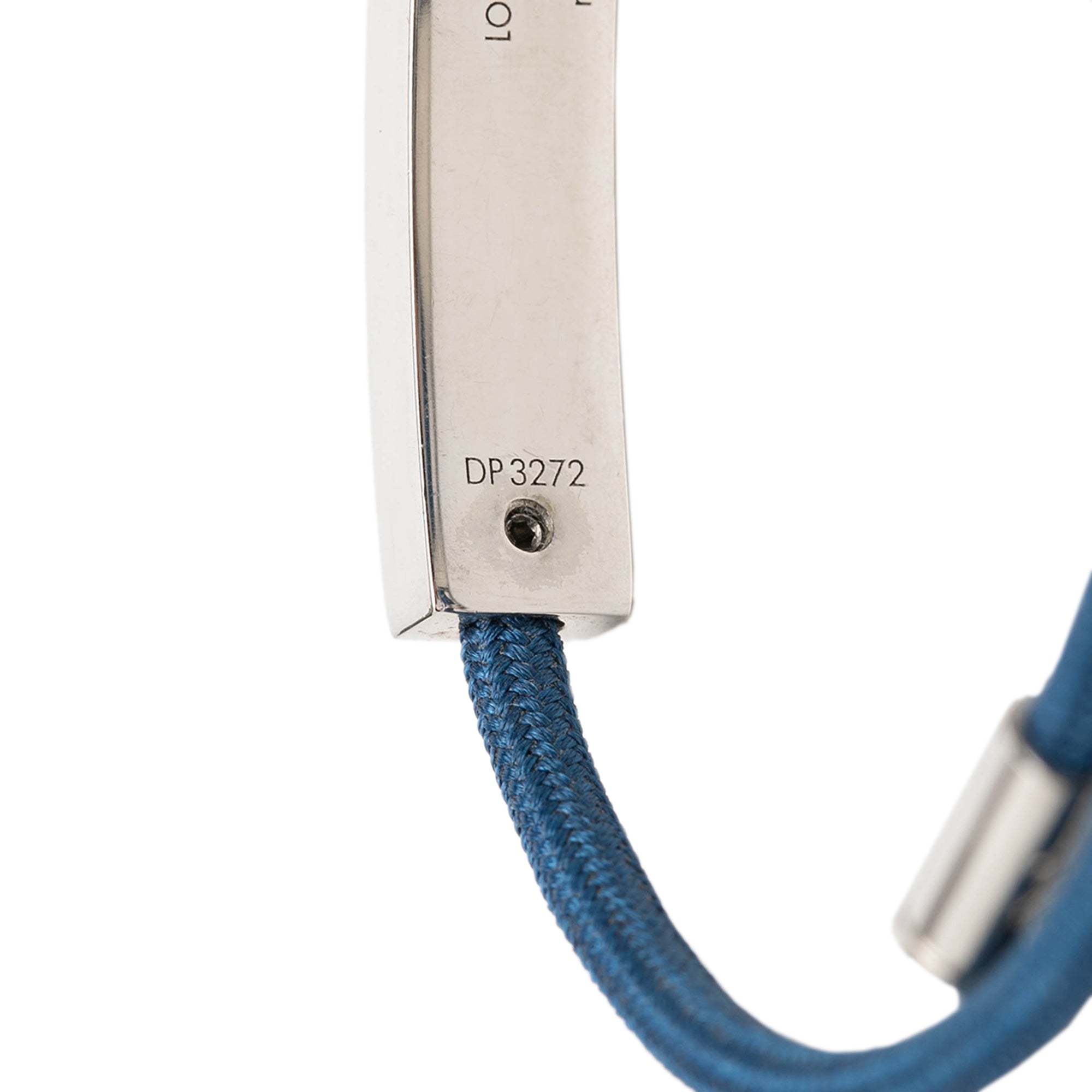 Nylon and Brass LV Space Bracelet - Image 8