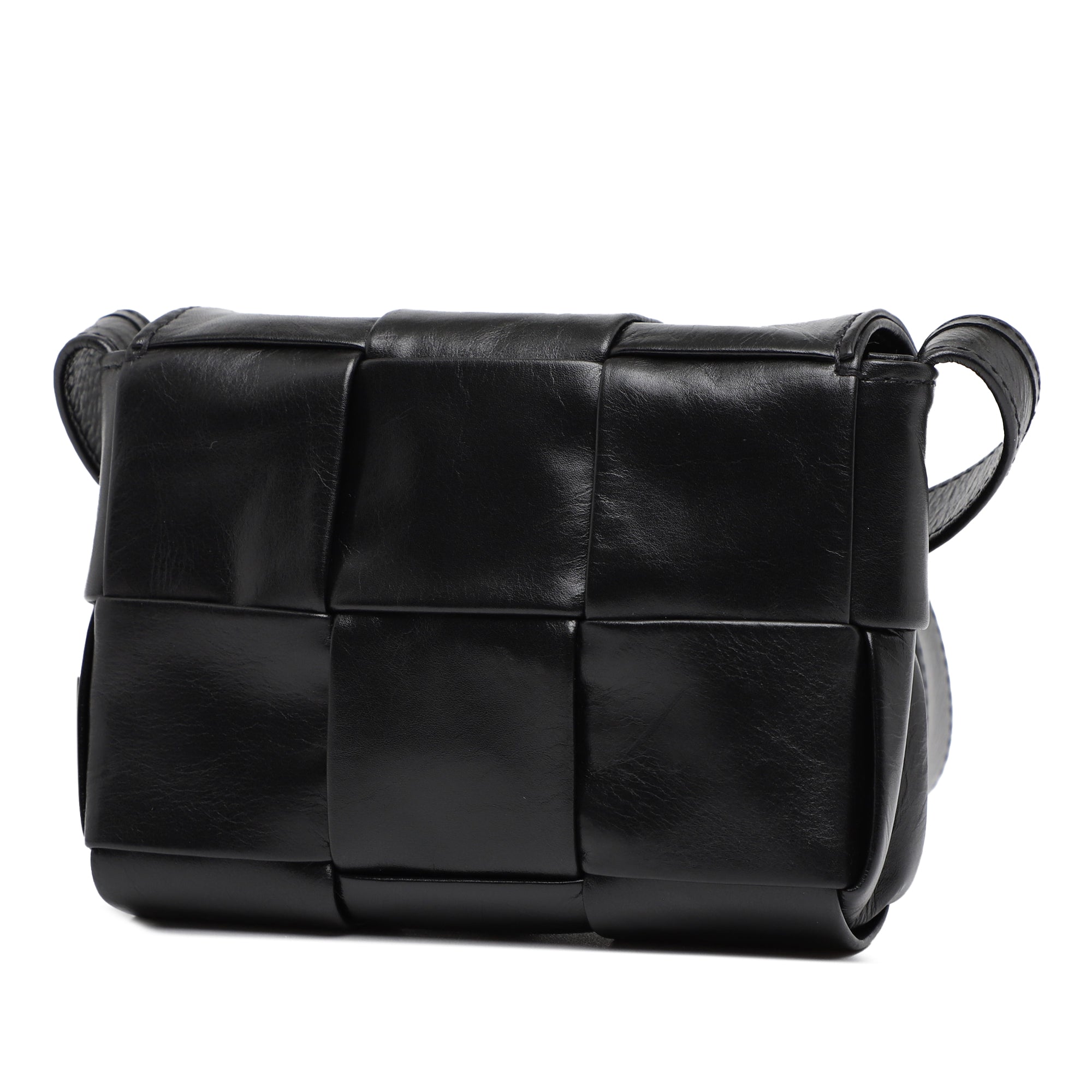 Candy Paper Calfskin Intrecciato Cassette Crossbody - Image 2