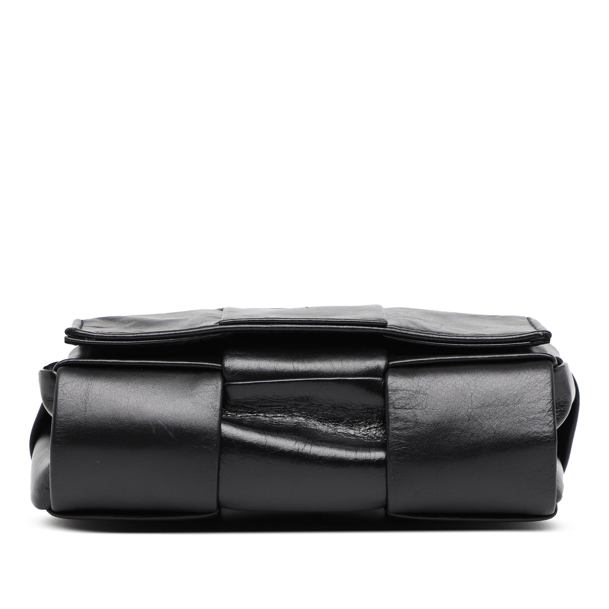 Candy Paper Calfskin Intrecciato Cassette Crossbody - Image 3