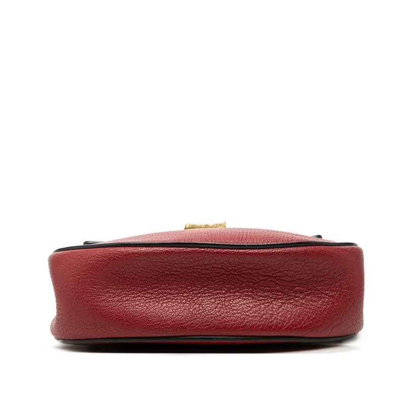 Small Smooth and Grained Calfskin Drew Crossbody - Image 3