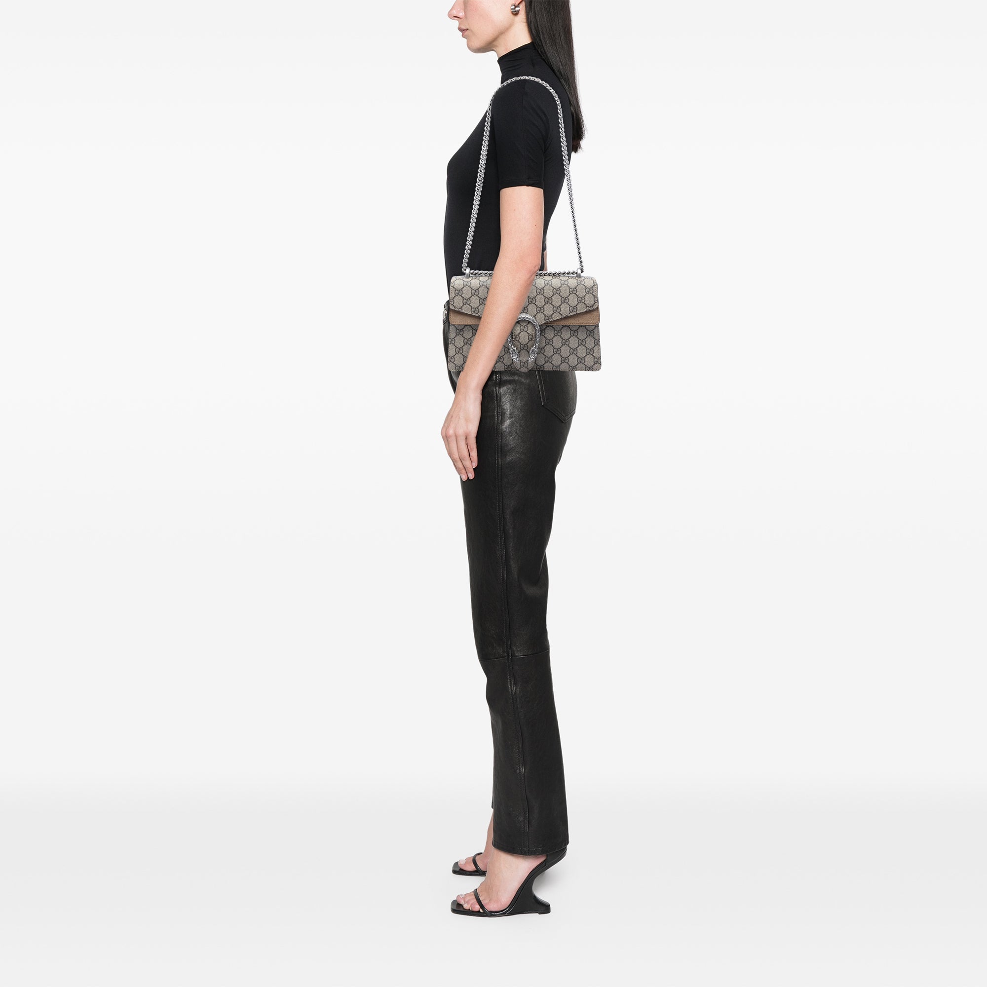 Medium GG Supreme Dionysus Shoulder Bag - Image 5