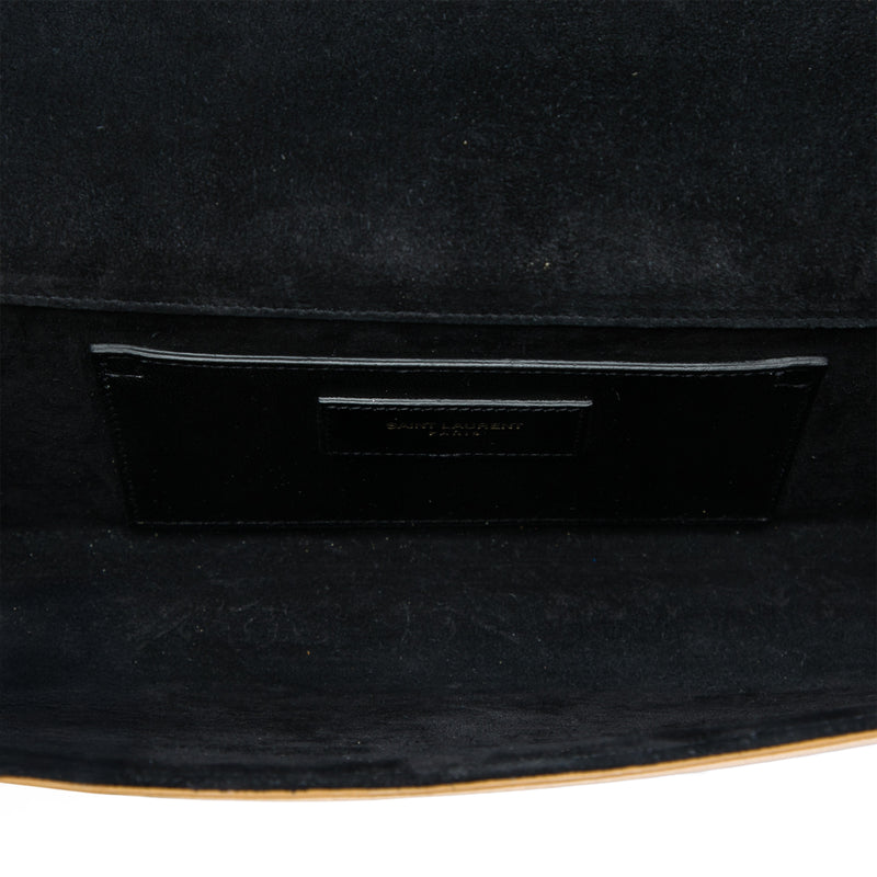 Metallic Calfskin Cassandre Clutch - Image 4