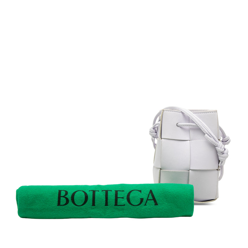Mini Nappa Maxi Intrecciato Cassette Bucket Bag - Image 7