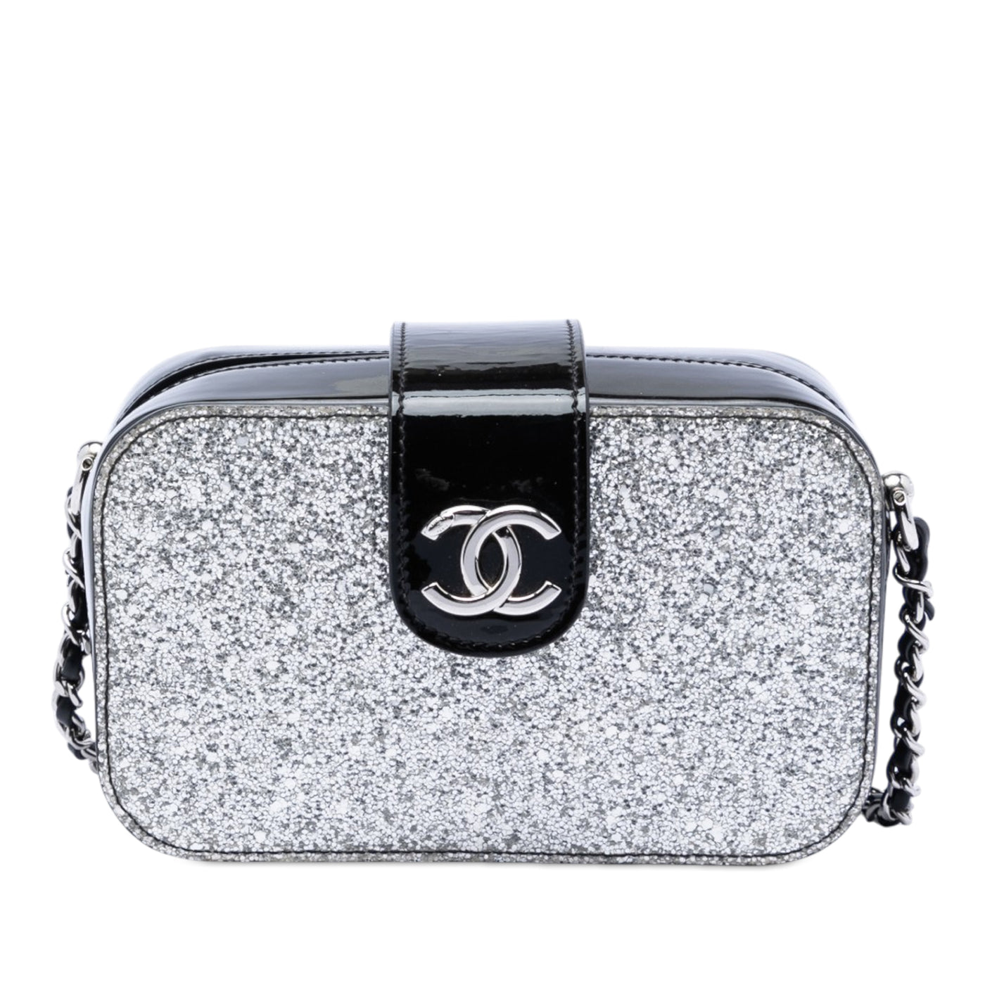 Glitter Patent Evening On The Moon Camera Case - Image 1