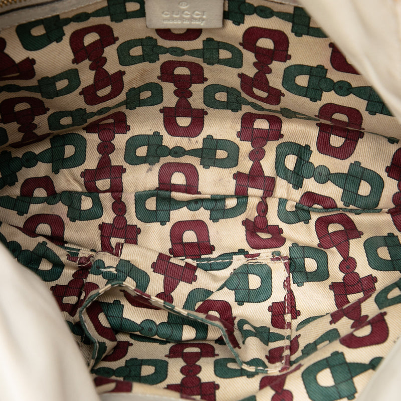 Medium Guccissima Hysteria Satchel - Image 4
