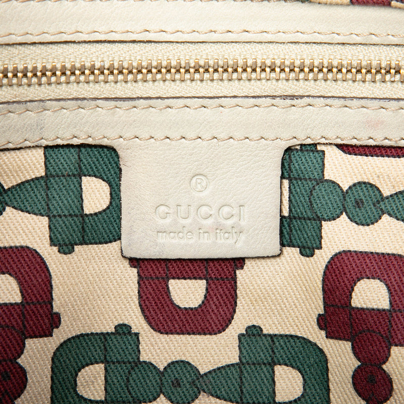 Medium Guccissima Hysteria Satchel - Image 5