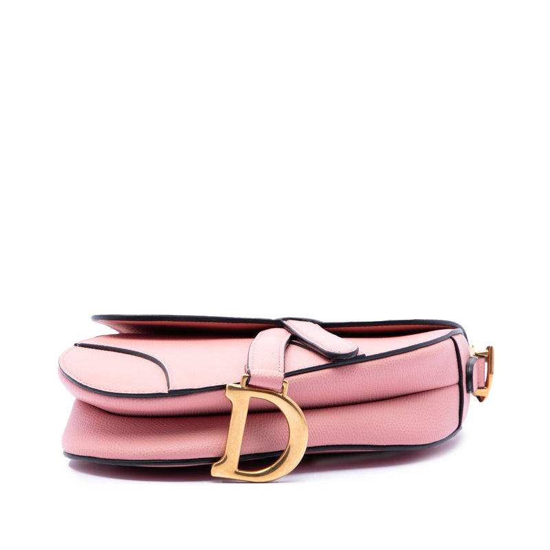 Mini Grained Calfskin Saddle Bag - Image 3