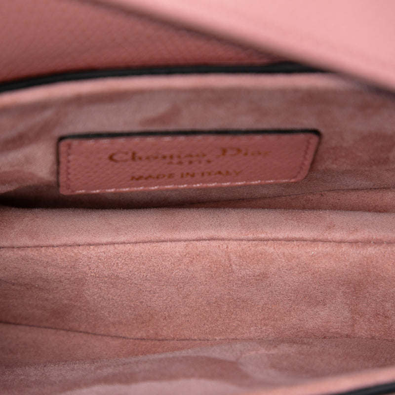 Mini Grained Calfskin Saddle Bag - Image 4