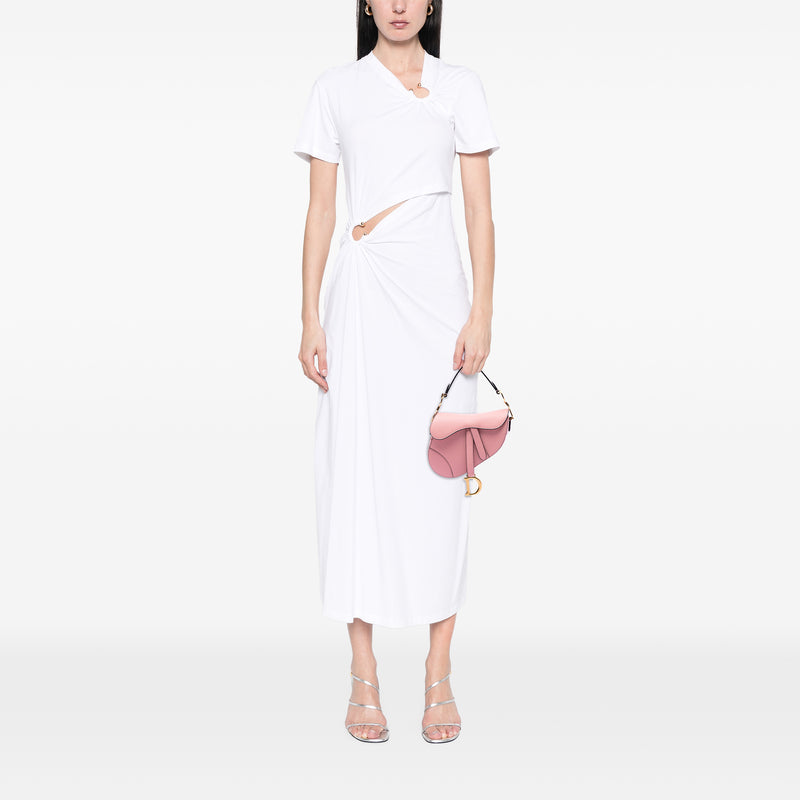 Mini Grained Calfskin Saddle Bag - Image 6