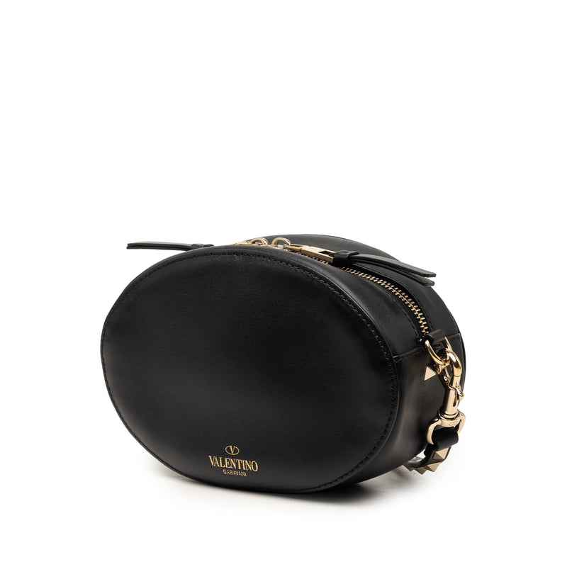 Calfskin Rockstud VLTN Oval Crossbody - Image 2