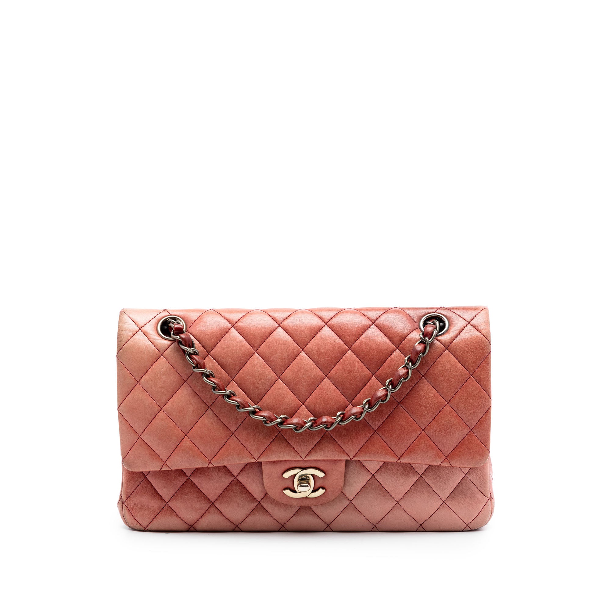 Medium Classic Lambskin Ombre Double Flap - Image 1