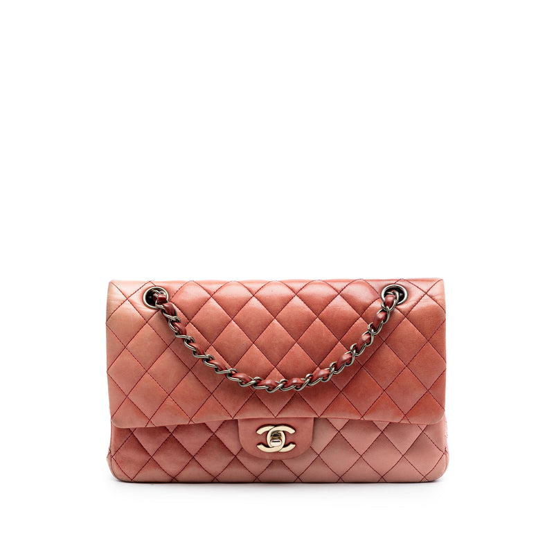 Medium Classic Lambskin Ombre Double Flap