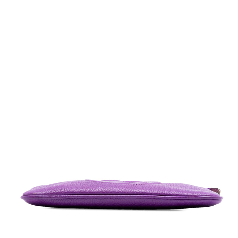 Pebbled Calfskin Soho Pouch - Image 3