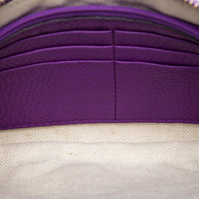 Pebbled Calfskin Soho Pouch - Image 4