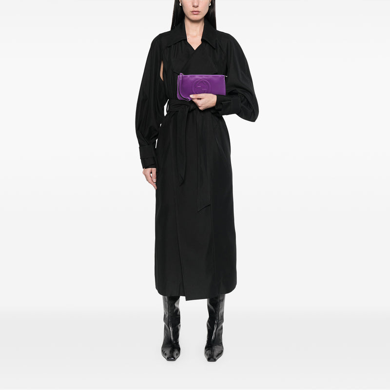 Pebbled Calfskin Soho Pouch - Image 7