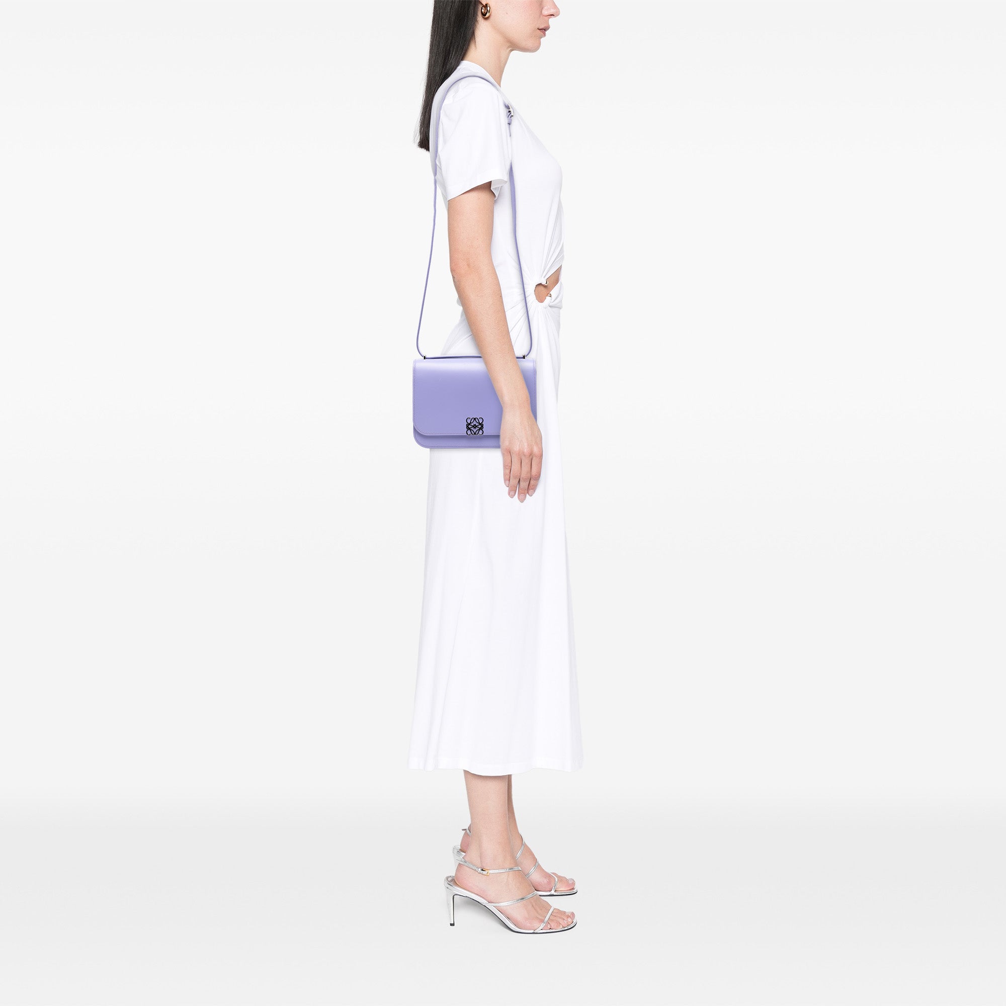 Medium Leather Goya Crossbody - Image 7