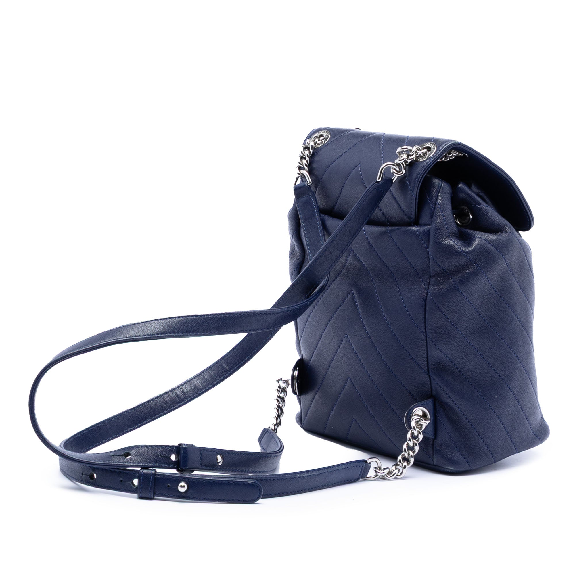 Mini Chevron Lambskin Urban Spirit Backpack - Image 2