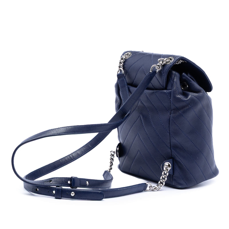 Mini Chevron Lambskin Urban Spirit Backpack - Image 2