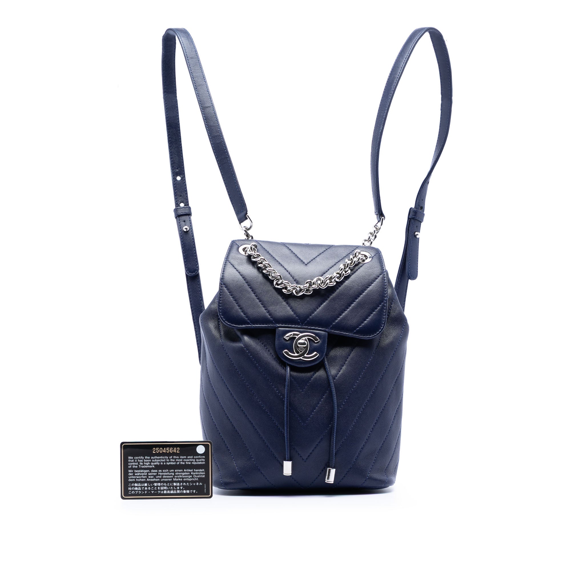 Mini Chevron Lambskin Urban Spirit Backpack - Image 8