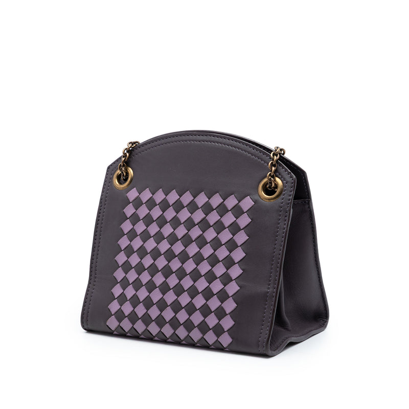Nappa Intrecciato Chain Wallet - Image 2