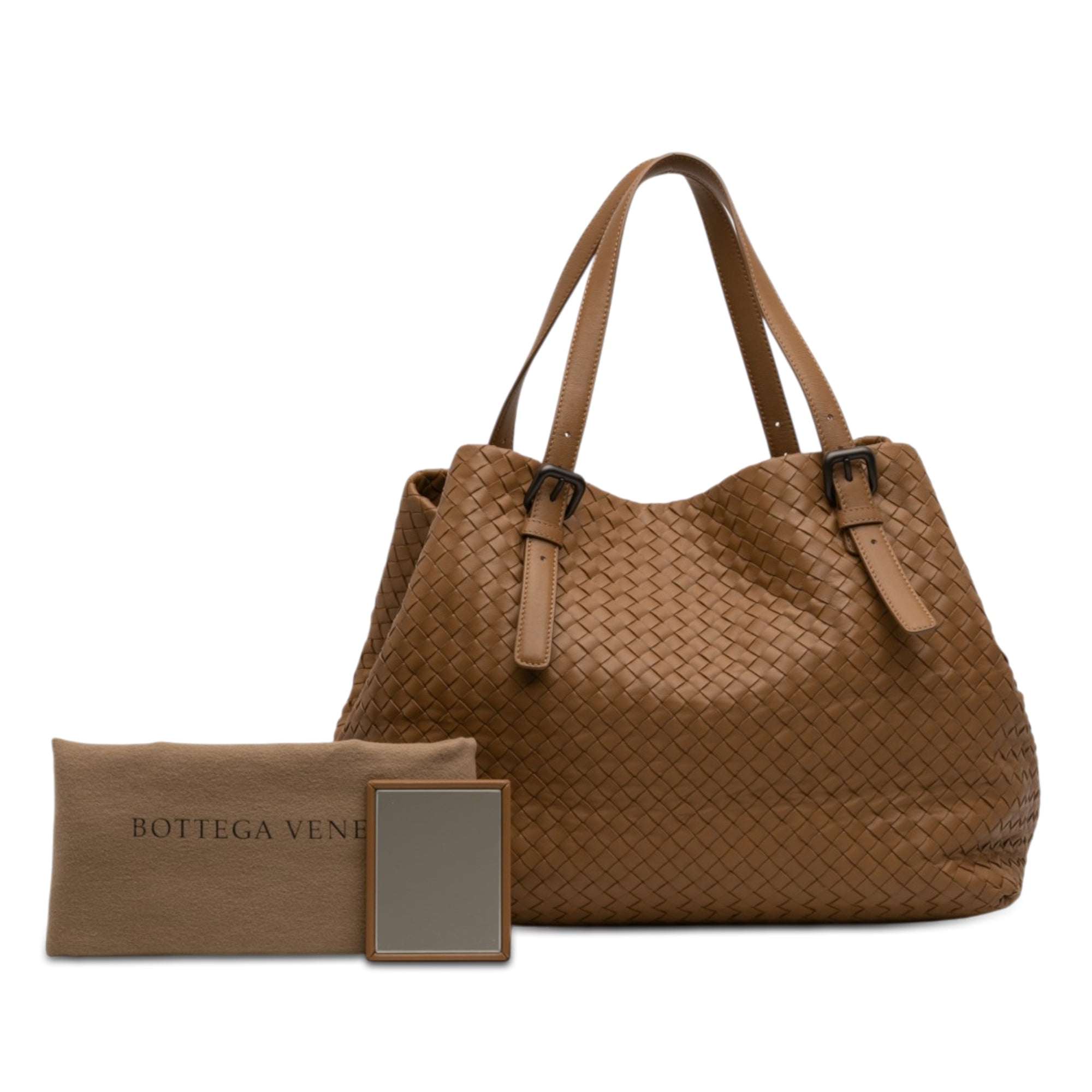 Large Nappa Intrecciato Cesta Tote - Image 7