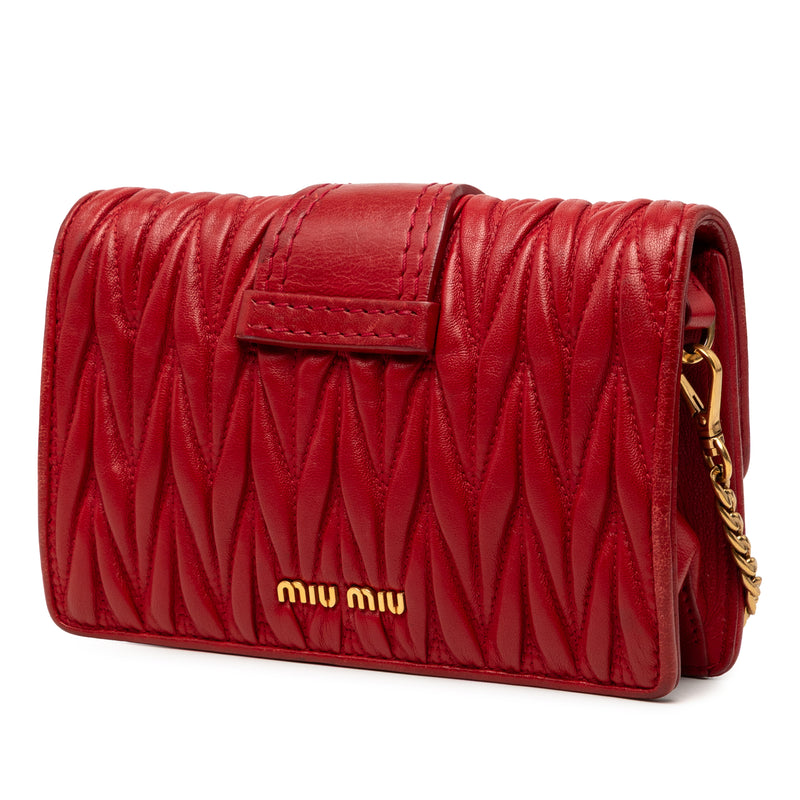 Matelasse Nappa Crystal Embellished Crossbody - Image 2