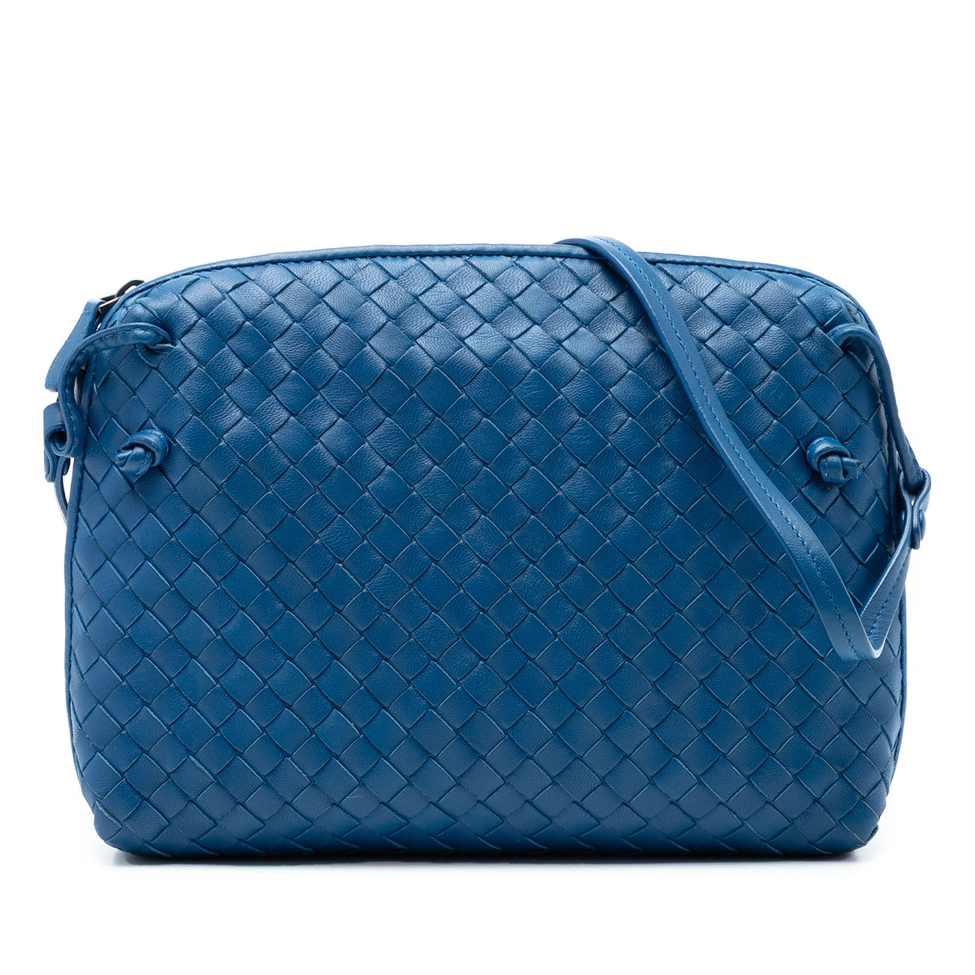 Nappa Intrecciato Nodini Crossbody - Image 1
