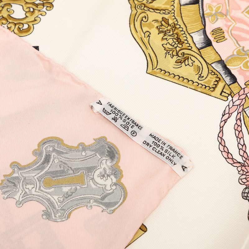Les Cles Silk Scarf 90 - Image 2