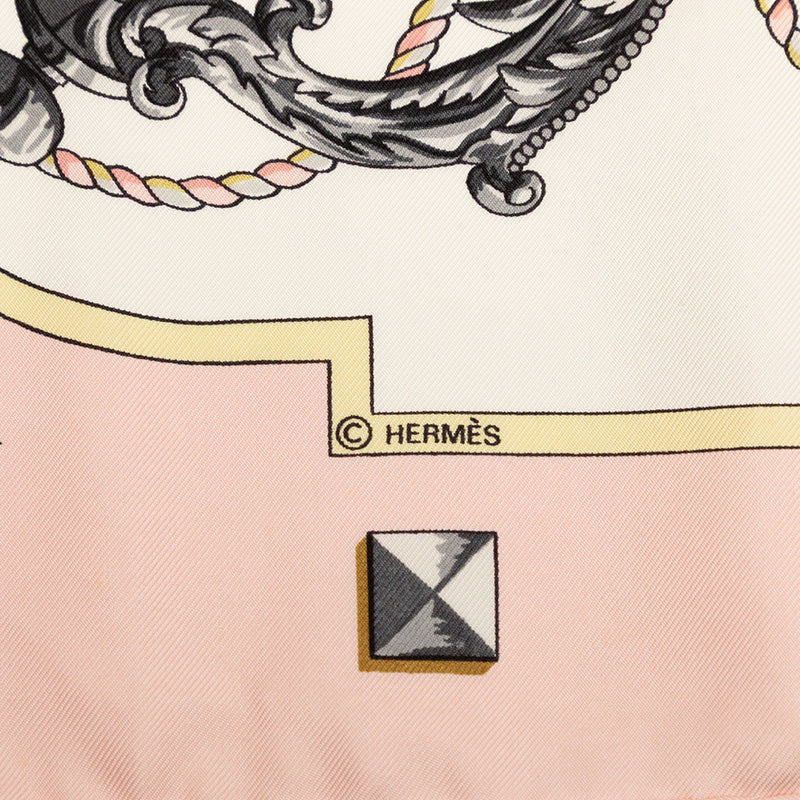 Les Cles Silk Scarf 90 - Image 4