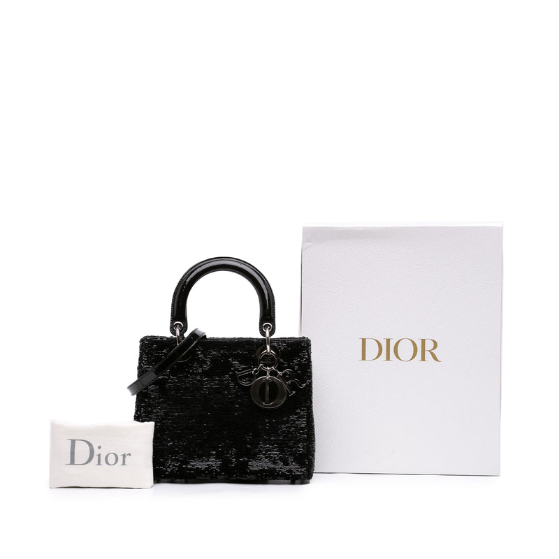 Medium Sequins Lady Dior - Image 7