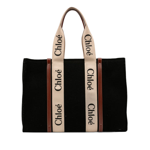 Large Wool Woody Tote - Image 1