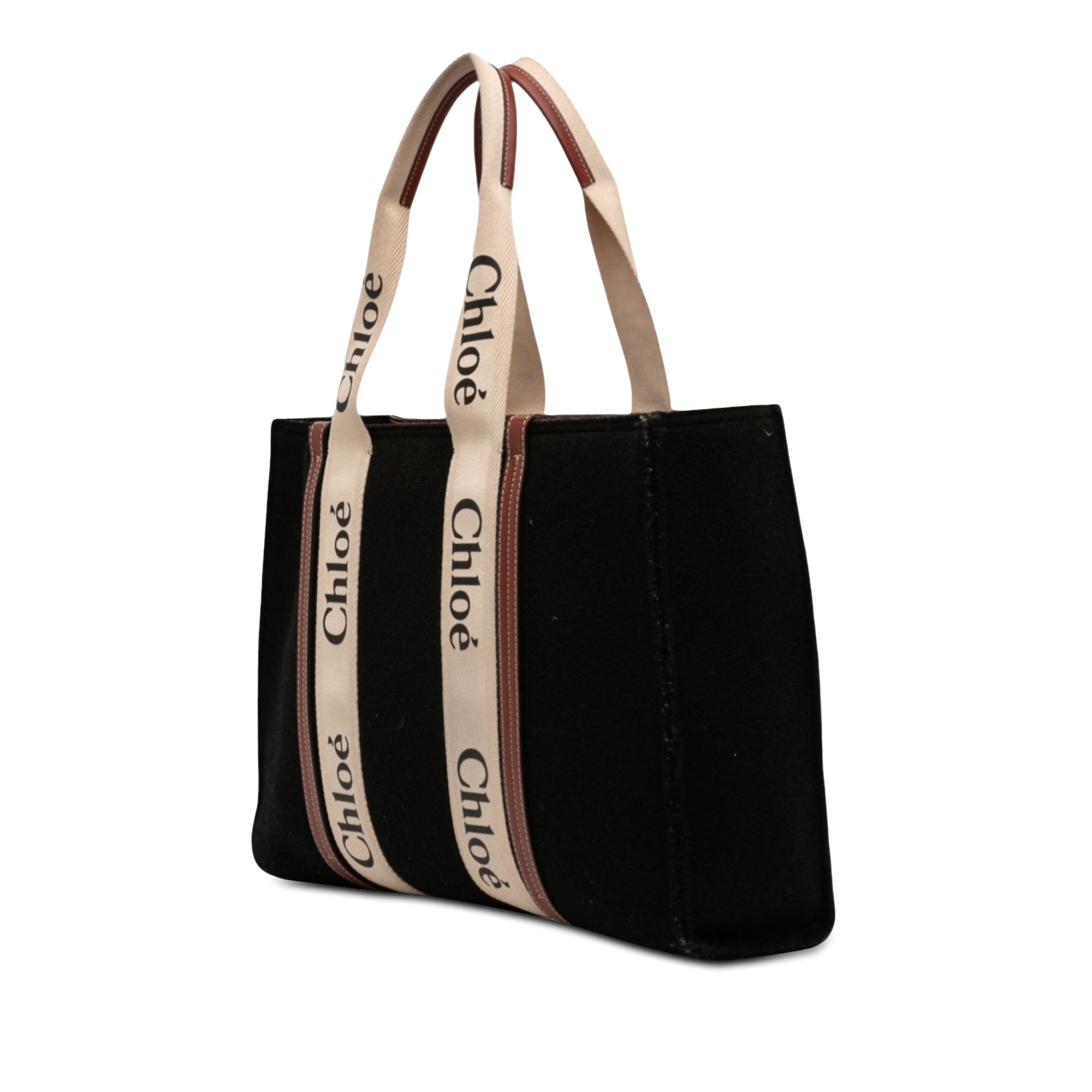 Large Wool Woody Tote - Image 2