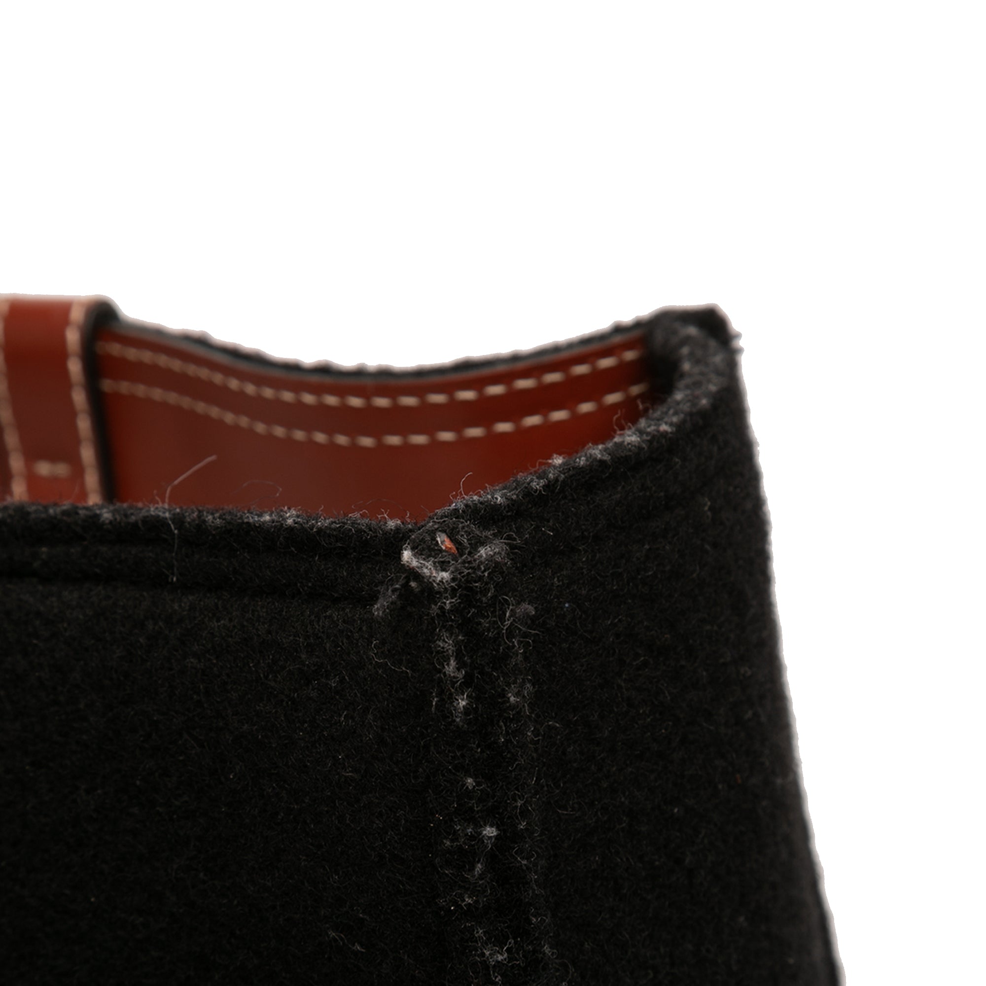 Large Wool Woody Tote - Image 8