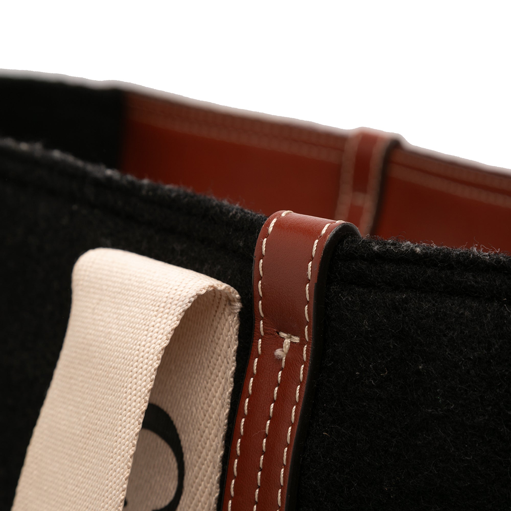 Large Wool Woody Tote - Image 9