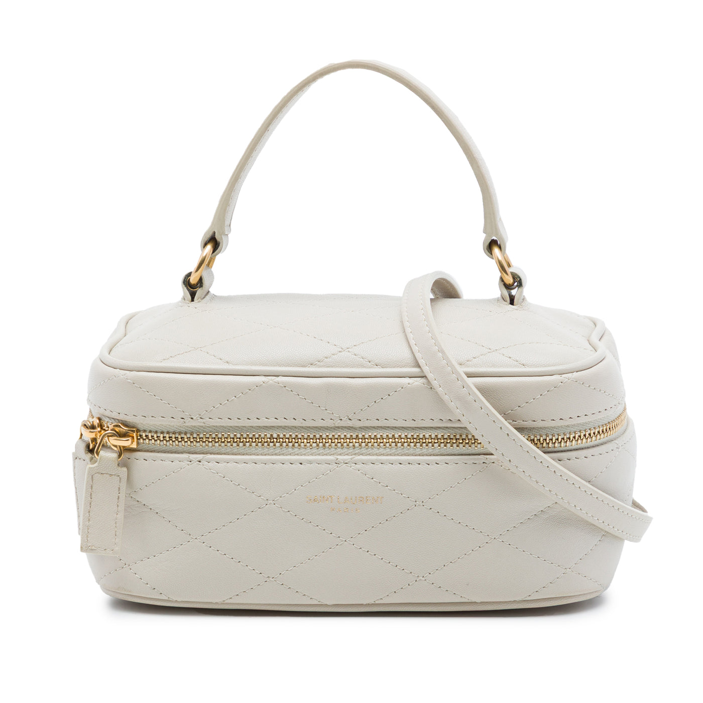Mini Quilted Lambskin Gaby Vanity Bag - Image 1