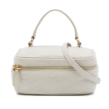 Mini Quilted Lambskin Gaby Vanity Bag - Image 1