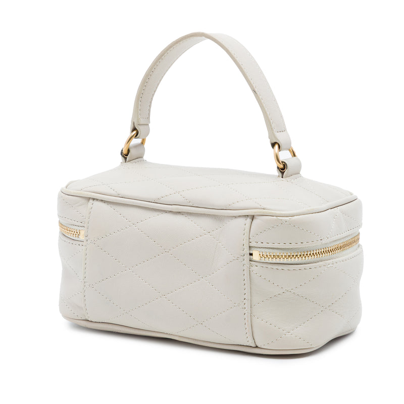 Mini Quilted Lambskin Gaby Vanity Bag - Image 2