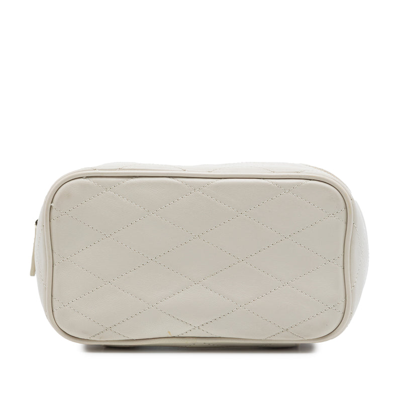 Mini Quilted Lambskin Gaby Vanity Bag - Image 3