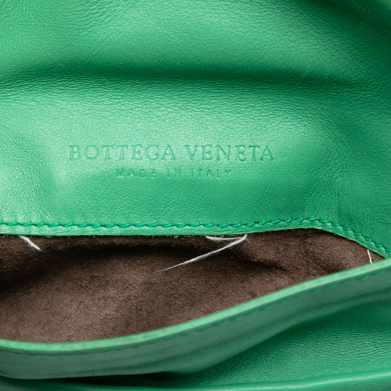 Mini Nappa Intrecciato Expandable Chain Flap Crossbody - Image 5