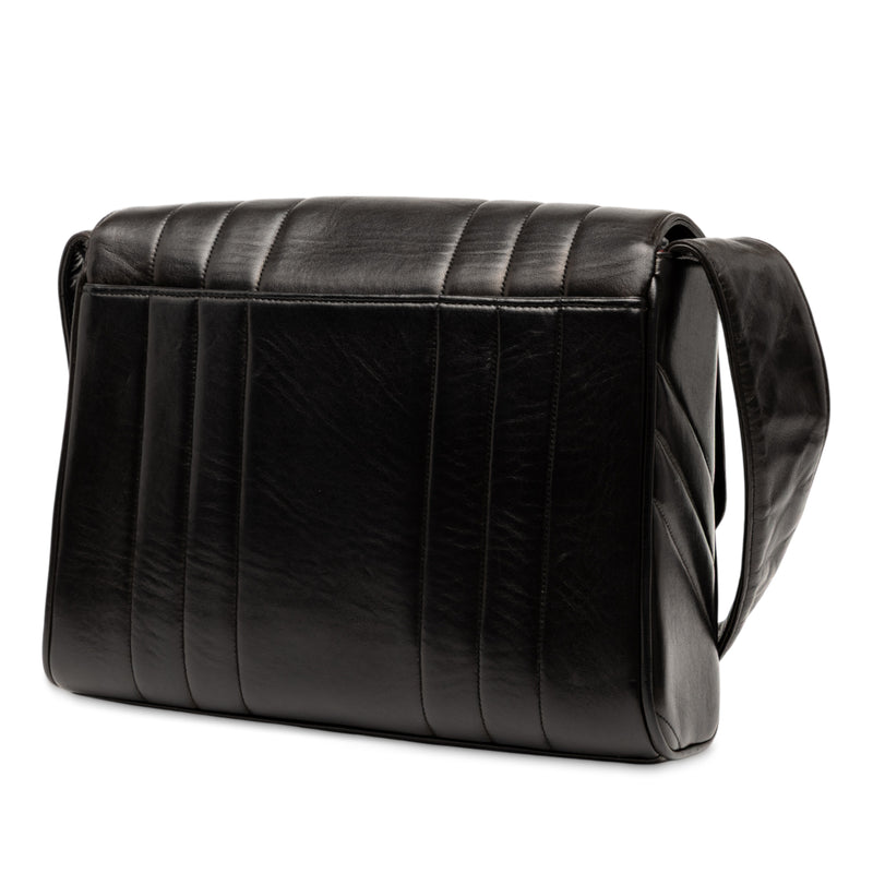 Vertical Quilt Lambskin Flap - Image 2