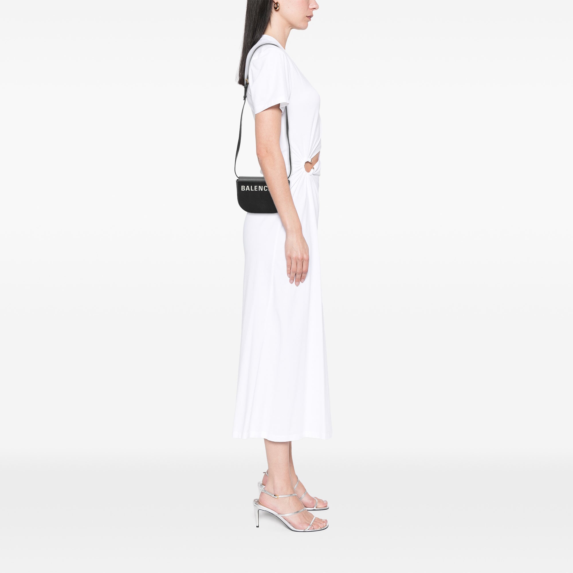 Grained Calfskin Logo Ville Day Crossbody XS - Image 8