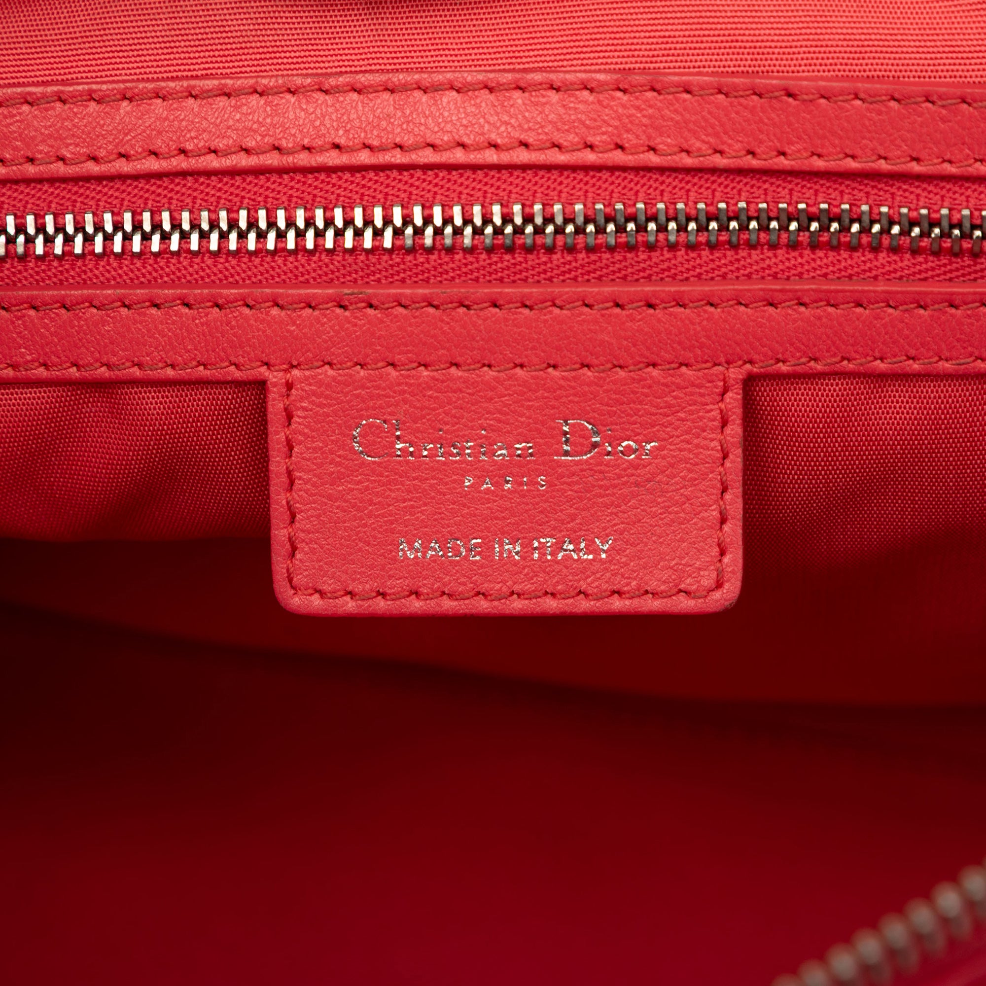 Medium Lambskin Cannage Polochon Granville Satchel - Image 5