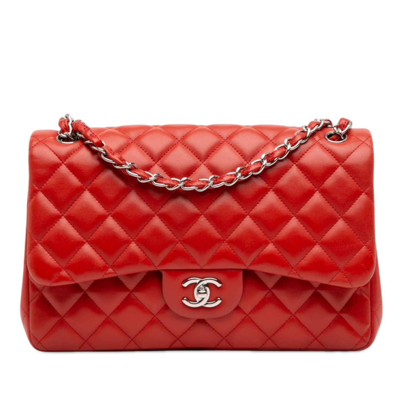 Jumbo Classic Lambskin Double Flap - Image 1